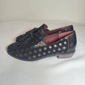 L'Artiste Klasik Spring Step Black Tassle sz EU37